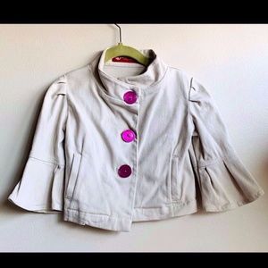 REDFISH Girls Flare Sleeve Jacket SIZE 3